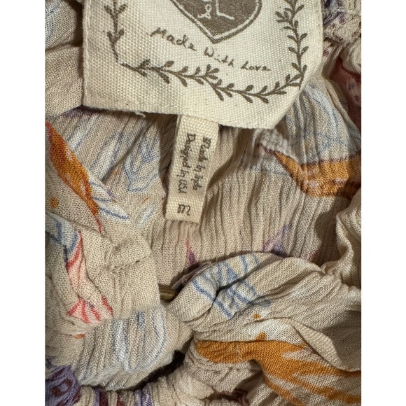 Z&L Europe Cream Floral Midi Dress - Picture 3 of 4